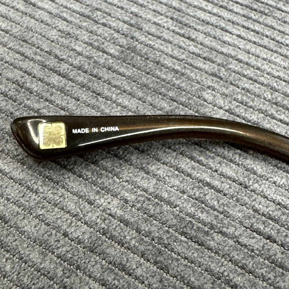 Liz Claiborne L393 0JKK‎ Brown Ombre Rectangular Y2k Eyeglasses Frames 130mm
